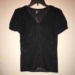 Apt. 9 poker dot blouse